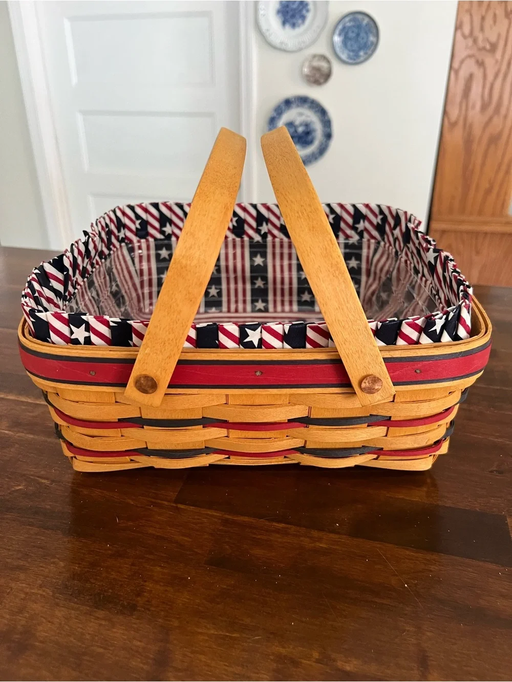 Longaberger All American Pie Basket, 1998